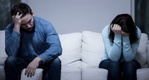 Couple trying to overcome codependency
